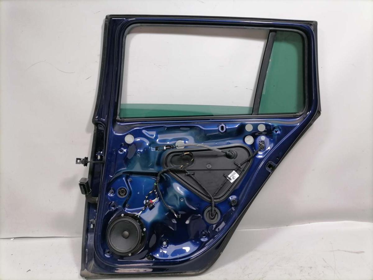 VW Golf 7 original T&uuml;r hinten rechts LC5B Atlantic Blue Rohbau Kombi Bj.2020